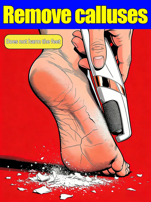 Electric foot grinder,Electric Callus Remover for Feet,Foot Exfoliator Foot Scrubber Pedicure Tools,Removes Dry Skin.Unisex